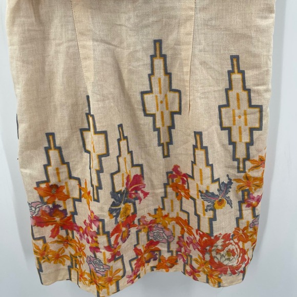 FREE PEOPLE Dress Size 4 Mini Boho Bohemian Sleeveless Mini Festival Concert - Picture 6 of 14